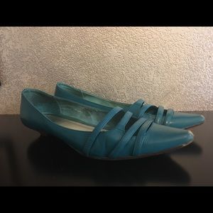 Miz Mooz Teal Shoes